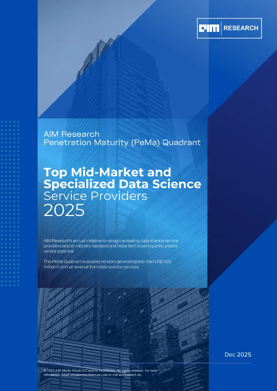 Top Mid-Market and Specialized Data Science Service Providers 2025 — PeMa Quadrant cover