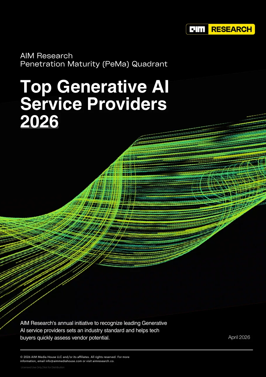 Top Generative AI Service Providers 2026 — PeMa Quadrant cover