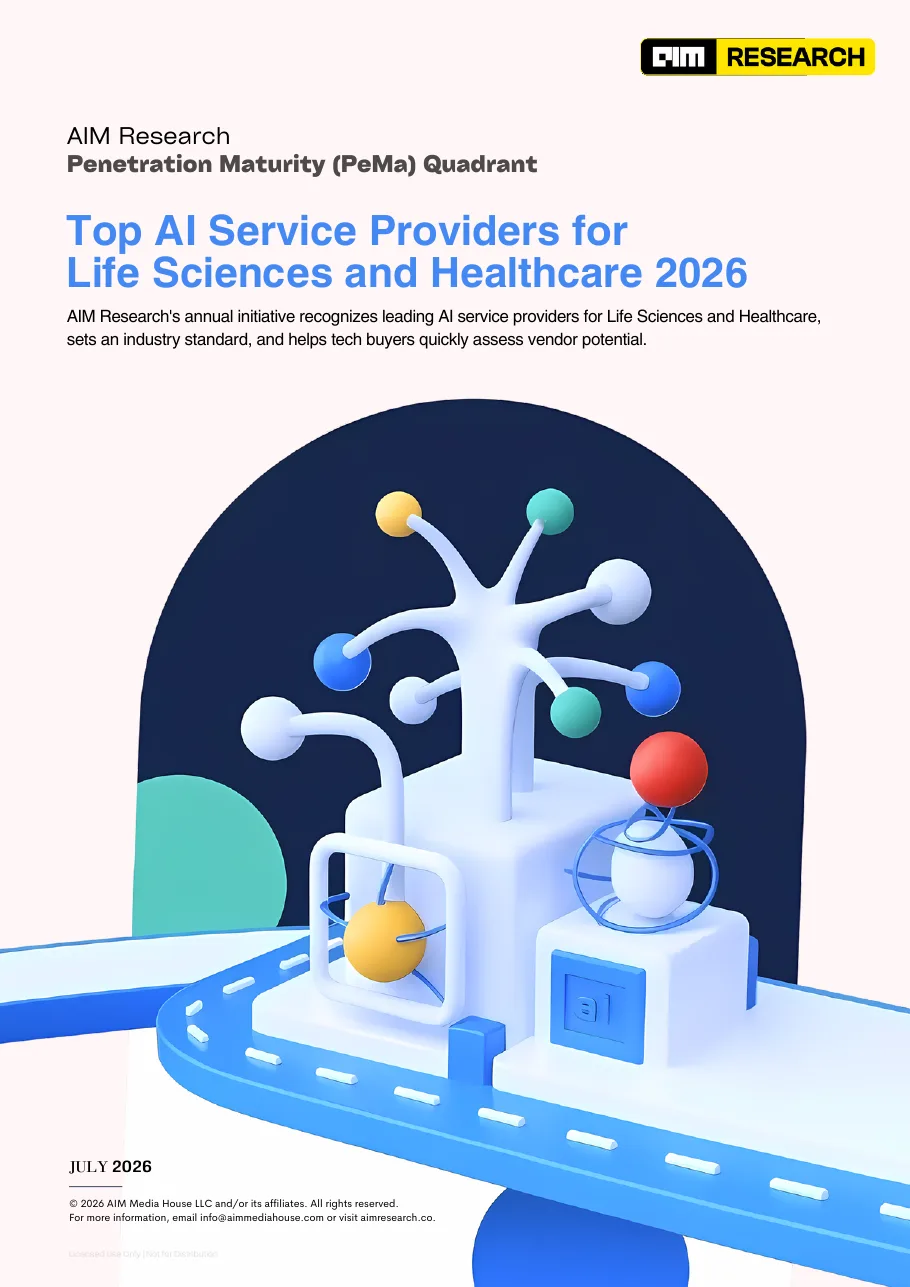 Top AI Service Providers for Life Sciences and Healthcare 2026 — PeMa Quadrant cover
