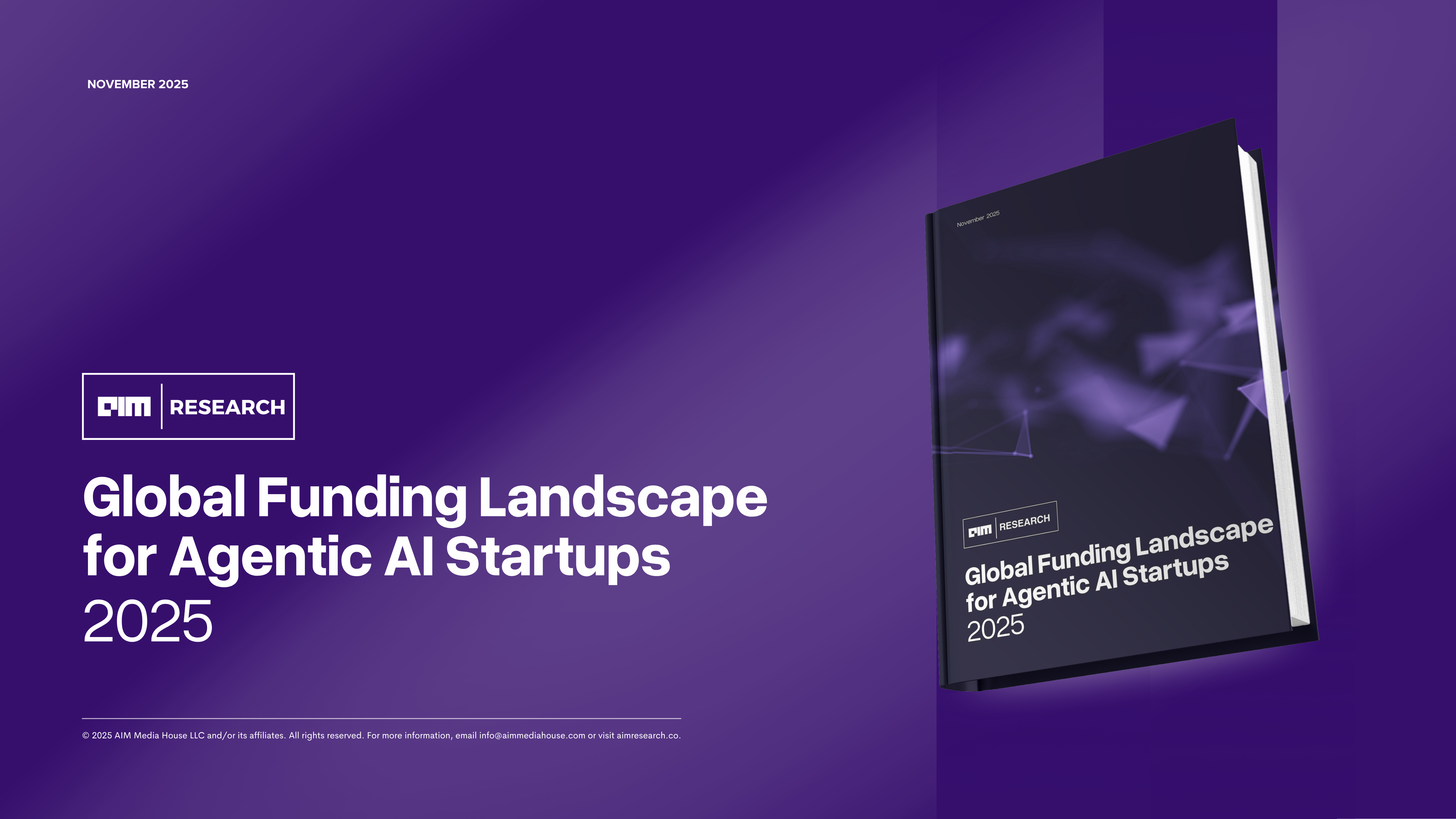 Global Funding Landscape for Agentic AI Startups 2025 — Market Report cover
